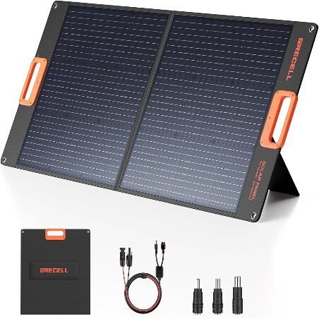 GRECELL Solar Panel 100W for Portable Power Station