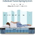 8 Inch Hybrid Pocket Spring Gel Memory Foam Mattress