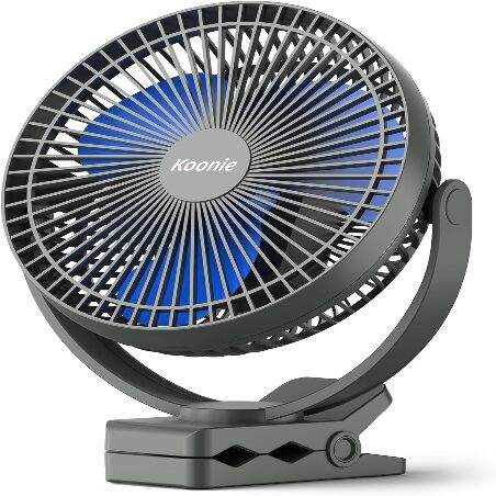Koonie 10000mAh Rechargeable Portable Fan