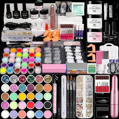 Acrylic Nail Kit with Drill