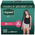 Depend Women's Maximum Absorbency Underwear