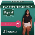 Depend Women's Maximum Absorbency Underwear