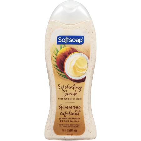 Exfoliating Body Wash, Coconut Butter Scrub