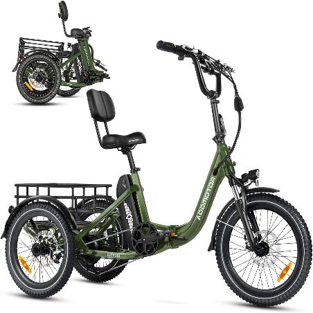 ADDMOTOR CITYTRI E-310 Plus Electric Trike for Adults, 750W Rear Motor