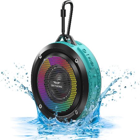 Soundace S6 IPX7 Waterproof Shower Speaker 5W Bass+ Bluetooth Speaker