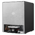 Vissani 4.3 cu. ft. Black Mini Refrigerator
