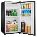 Vissani 3.2 cu. ft. Stainless Steel Compact Mini Refrigerator