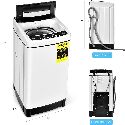 Full-automatic Washing Machine, 11lbs Capacity Compact