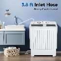 Portable Washing Machine, Twin Tub 20 Lbs Capacity