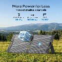 BLUETTI Solar Generator AC2A with 100W Solar Panel Included