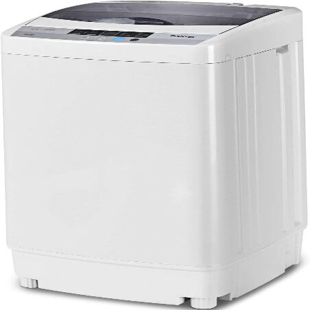 Portable Washing Machine, 1.0 Cu.Ft (IEC) Compact Washer With LED Display, Fully Atomatic Wash Cycles