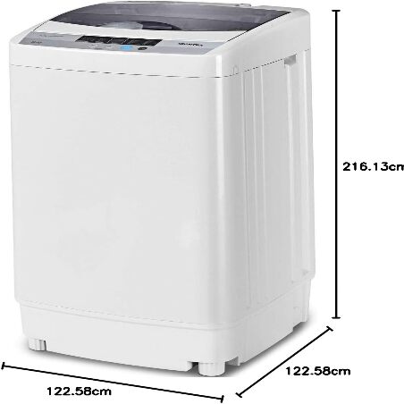 Portable Washing Machine, 1.0 Cu.Ft (IEC) Compact Washer With LED Display, Fully Atomatic Wash Cycles