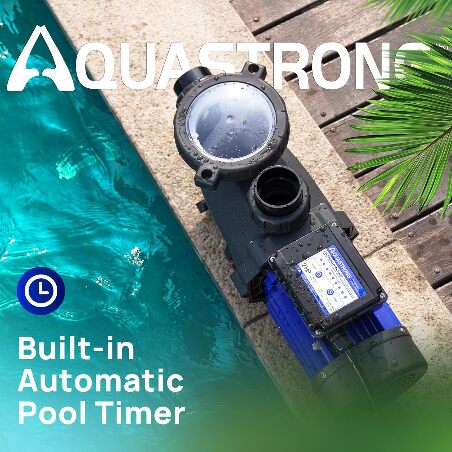 In/Above Ground Pool Pump, High Flow