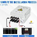 ECO-WORTHY 4 String PV Combiner Box for Solar Panels