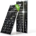 ECO-WORTHY Upgraded 400W Bifacial Solar Panel 2pcs 195W 12V