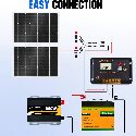 ECO-WORTHY 200 Watt 12 Volt Complete Solar Panel Starter Kit