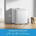 3.7 cu ft Midea automatic washing machine