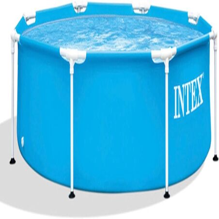 Metal Frame Above Ground Swimming Pool: 8ft x 20in