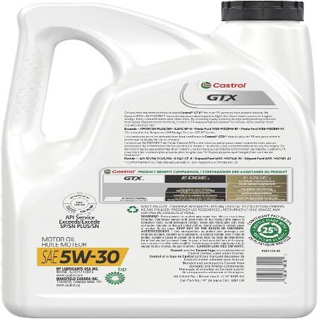 CASTROL 5W-30 Castrol Ultraclean Motor Oil
