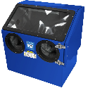 POWERFIST 30 lb Benchtop Abrasive Blasting Cabinet