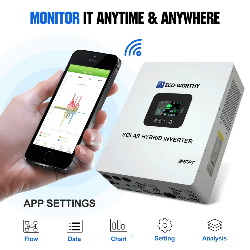 4680W 48V (24x Bifacial 195W) Complete Off Grid Solar Kit