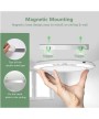 USB Rechargeable Motion Sensor Ceiling Light, Battery Operated Magnetic Closet Light with Remote 5 Color Temperatures Dimmable