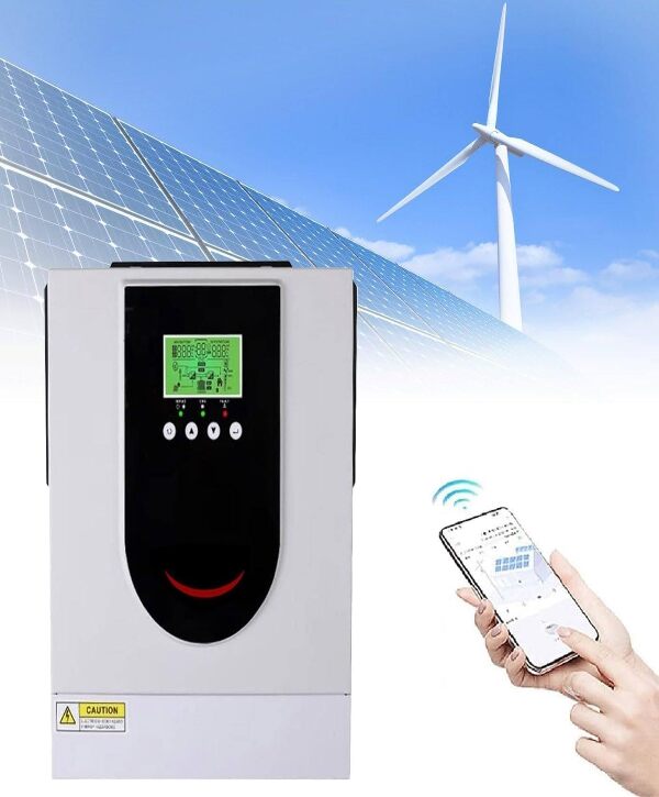 6200W/8200W Hybrid Solar Inverter 48V DC to 240V AC Split Phase Output