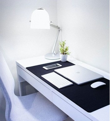 An outdoor fireplace to heat the outdoor space